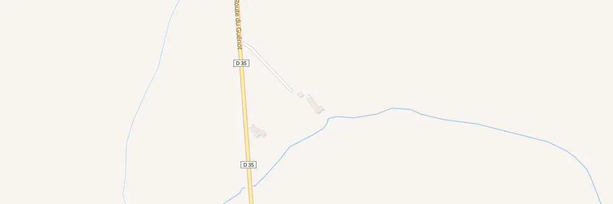 Plan du 4 Le Gueriot à Louvières-en-Auge
