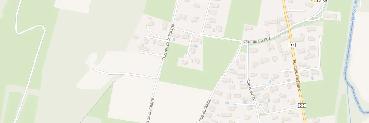 Plan du 5 Imp du Roy à Lagarde