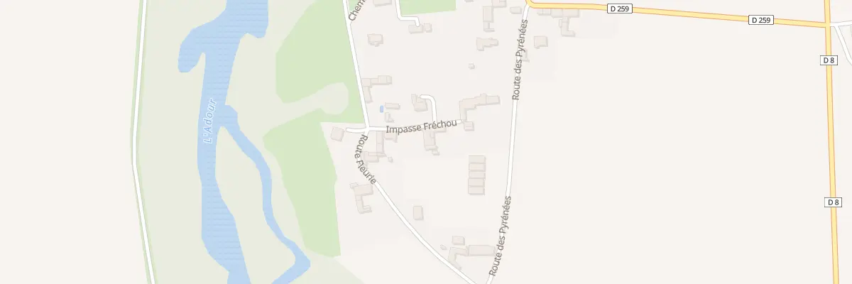 Plan du 5027 Le Village à Estirac
