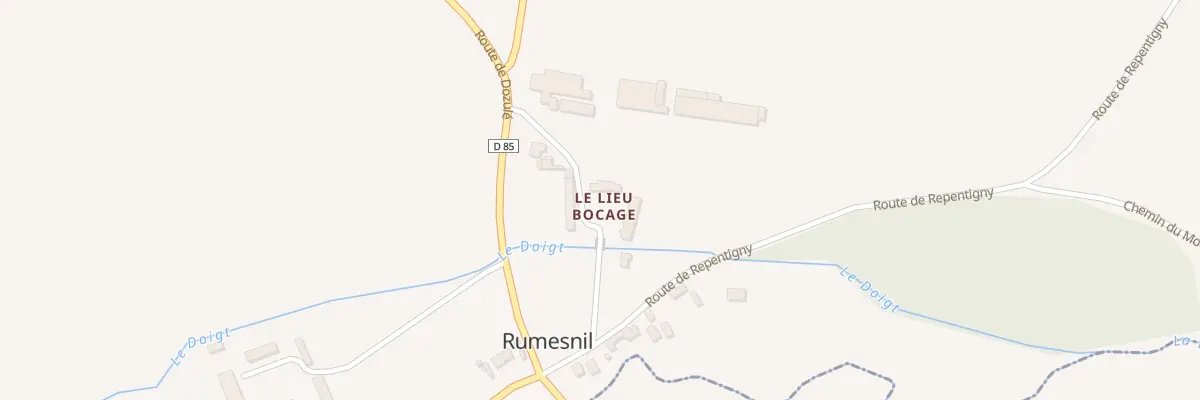 Plan du 5035 Lieu de Beaucage à Rumesnil