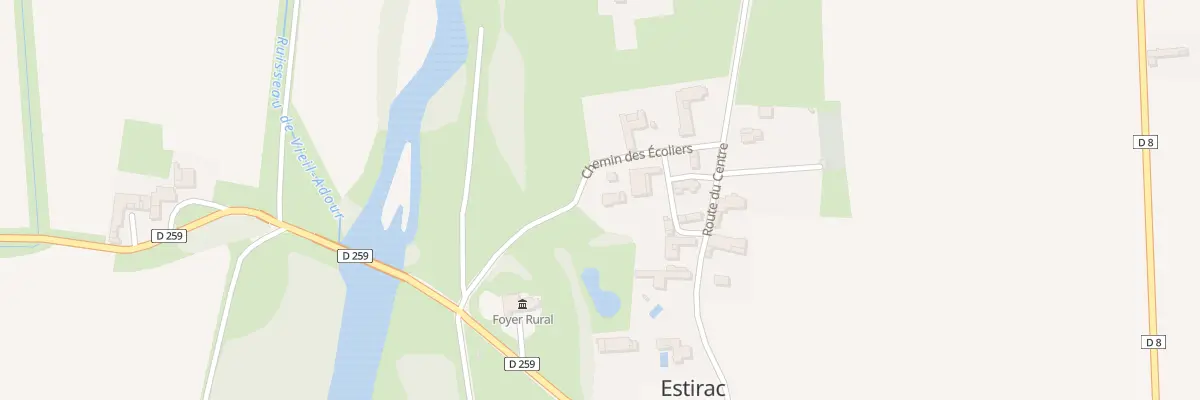 Plan du 3 Che des Ecoliers à Estirac