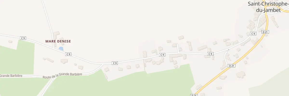 Plan du 30 Rue de la Reine Berthe à Saint-Christophe-du-Jambet
