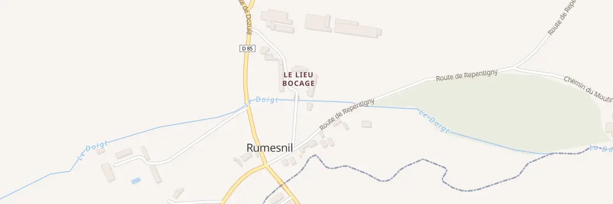 Plan du 5060 Lieu de Beaucage à Rumesnil