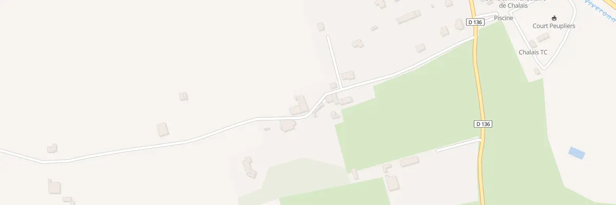 Plan du 18 Chez Touret à Chalais