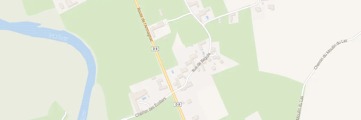 Plan du 5 Rue de Bégole à Labatut-Rivière