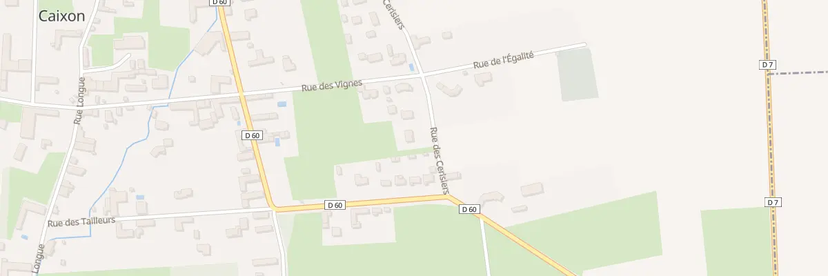 Plan du 1 Rue des Cerisiers à Caixon