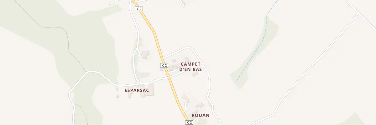 Plan du 5008 Campet d’En Bas à Bouzon-Gellenave