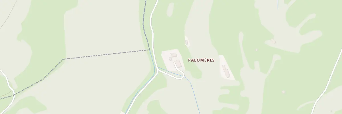 Plan du 5021 Palomeres à Arrodets-ez-Angles