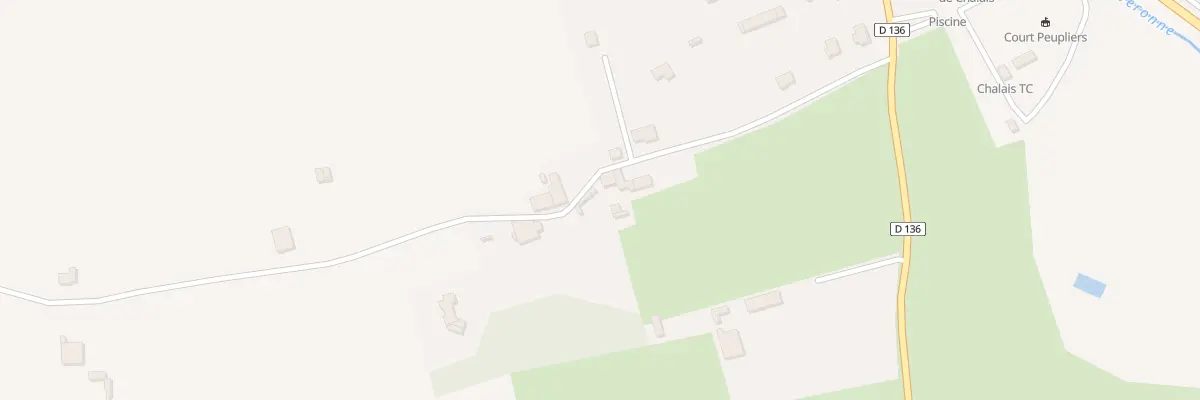 Plan du 3 Chez Touret à Chalais