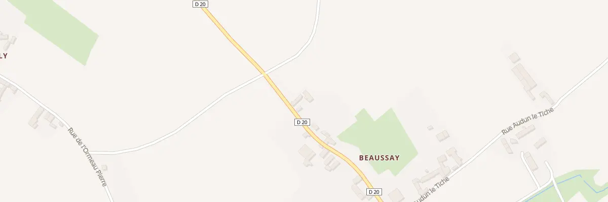 Plan du 5240 Rue du Grelon à Mouterre-Silly