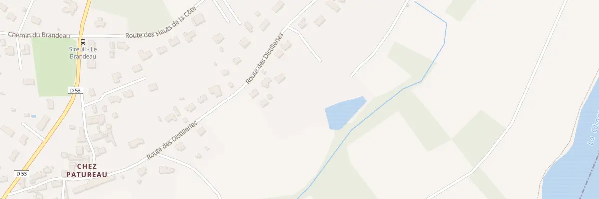 Plan du 5440 Les Fougeres à Sireuil