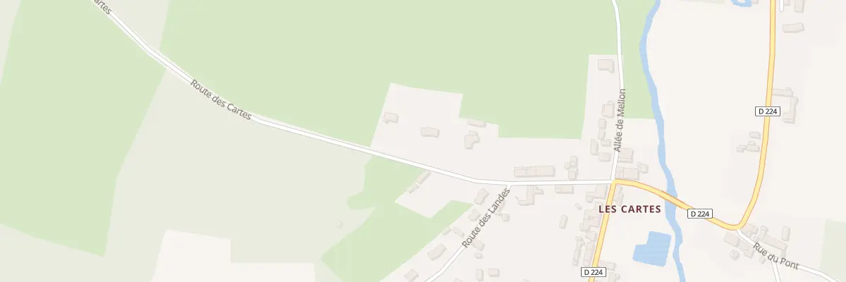 Plan du 14 Rte de la Fleche à Thorée-les-Pins