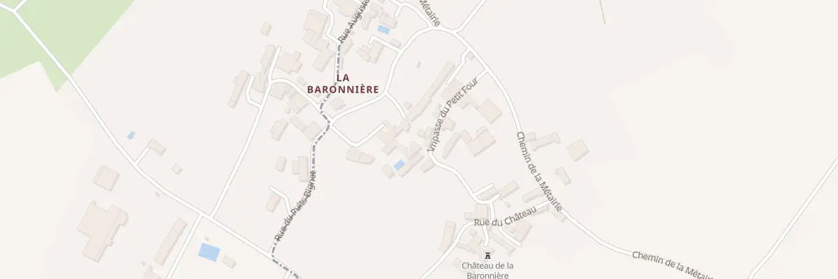 Plan du 6 Imp du Petit Four Baronnière à Vançais