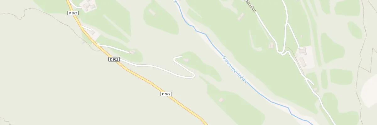 Plan du 31 Rte d’Héas à Gavarnie-Gèdre