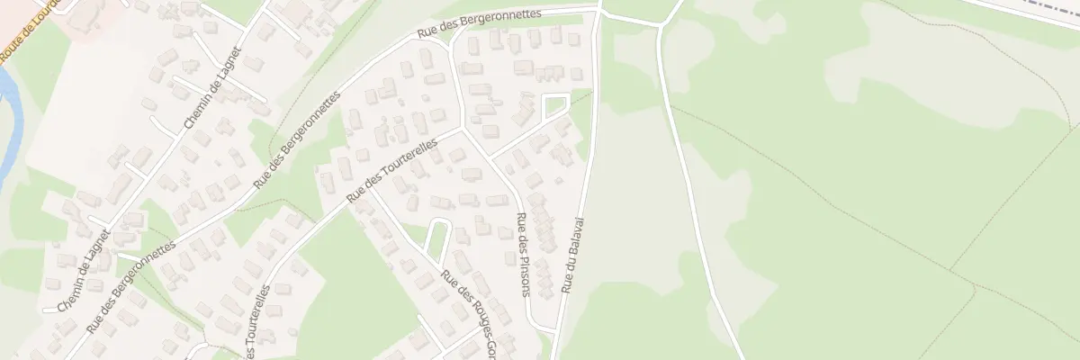 Plan du 9 Rue des Pinsons à Juillan