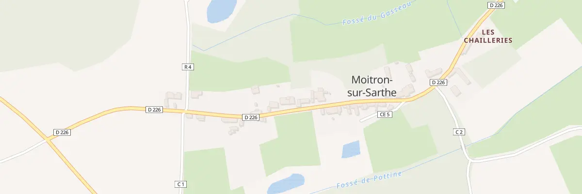 Plan du 14 Rue des Templiers à Moitron-sur-Sarthe