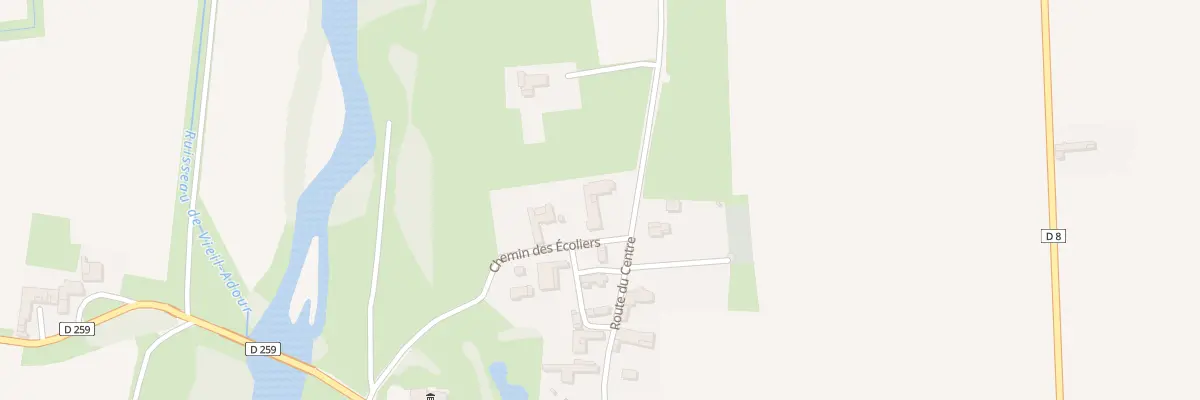 Plan du 13 Rte du Centre à Estirac