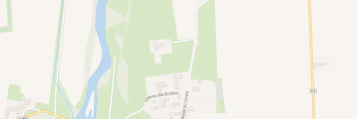 Plan du 15 Rte du Centre à Estirac