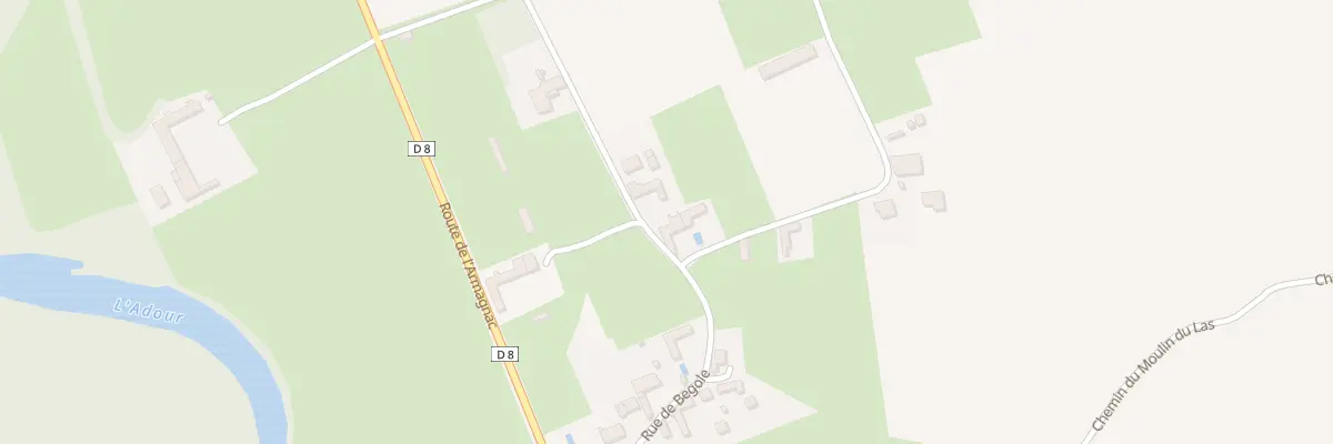Plan du 1 Che de Louis à Labatut-Rivière
