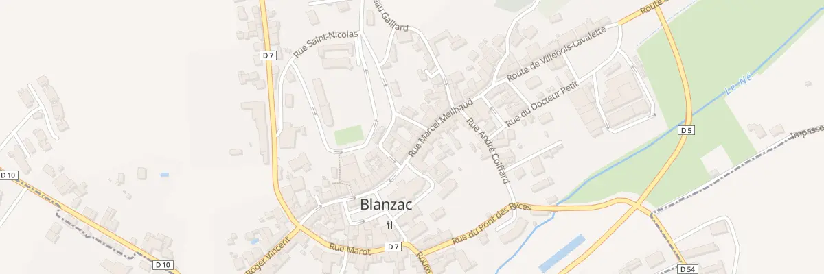 Plan du 24 Rue Marcel Meilhaud à Coteaux-du-Blanzacais