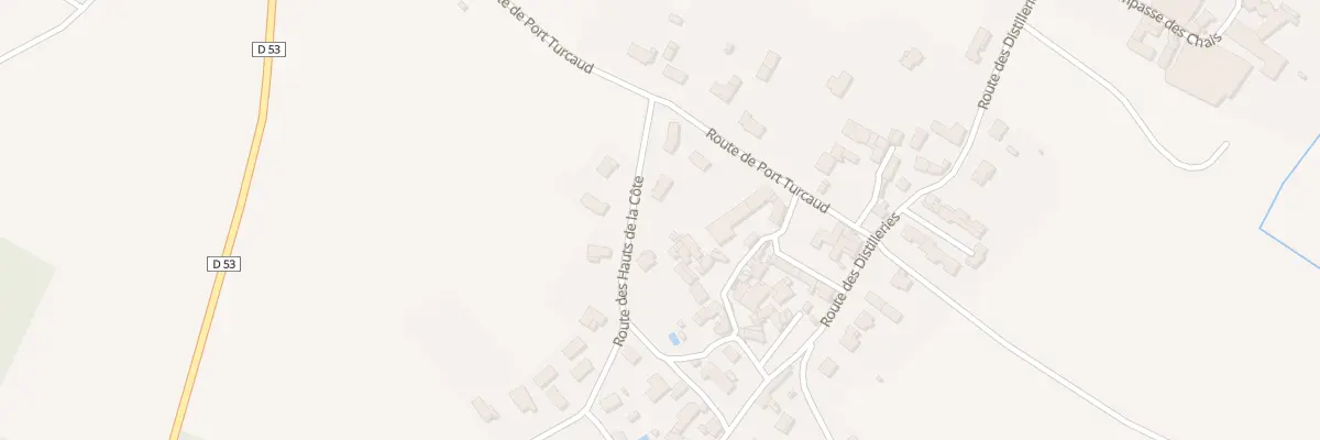 Plan du 5551 La Cote à Sireuil