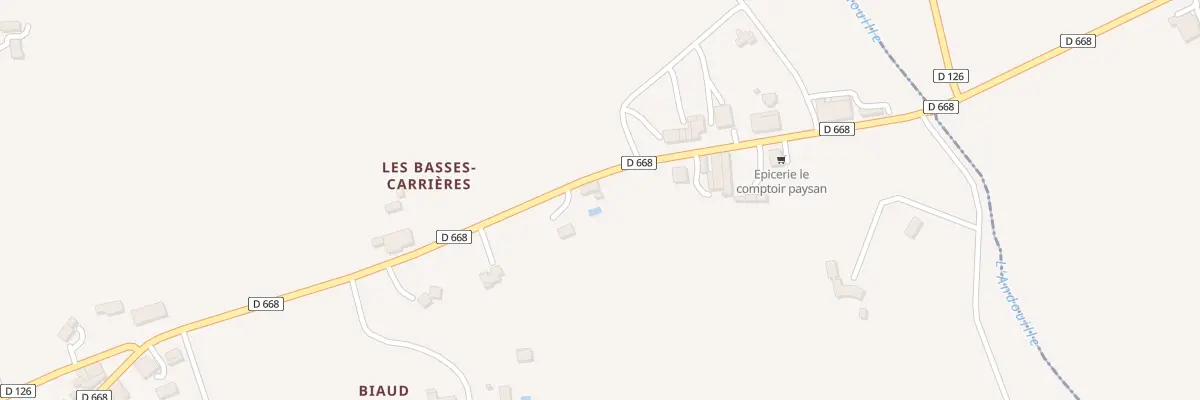 Plan du 7 Les Basses Carrieres à Roquebrune
