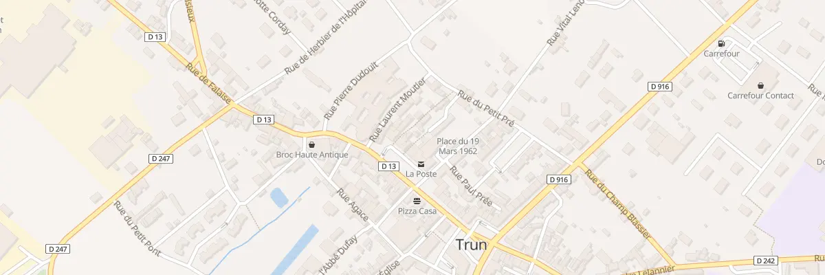 Plan du 5000 Imp Longpré à Trun