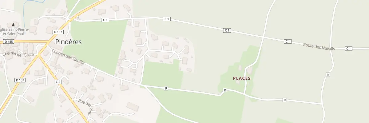 Plan du 5183 Pinderes à Pindères