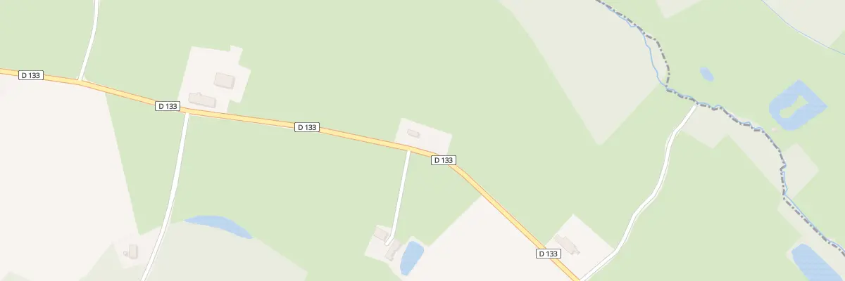 Plan de La Piece du Ruau à Mézeray