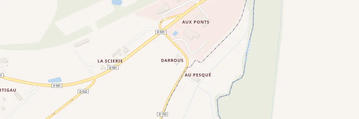 Plan du 5036 A Darrous à Sainte-Christie-d’Armagnac