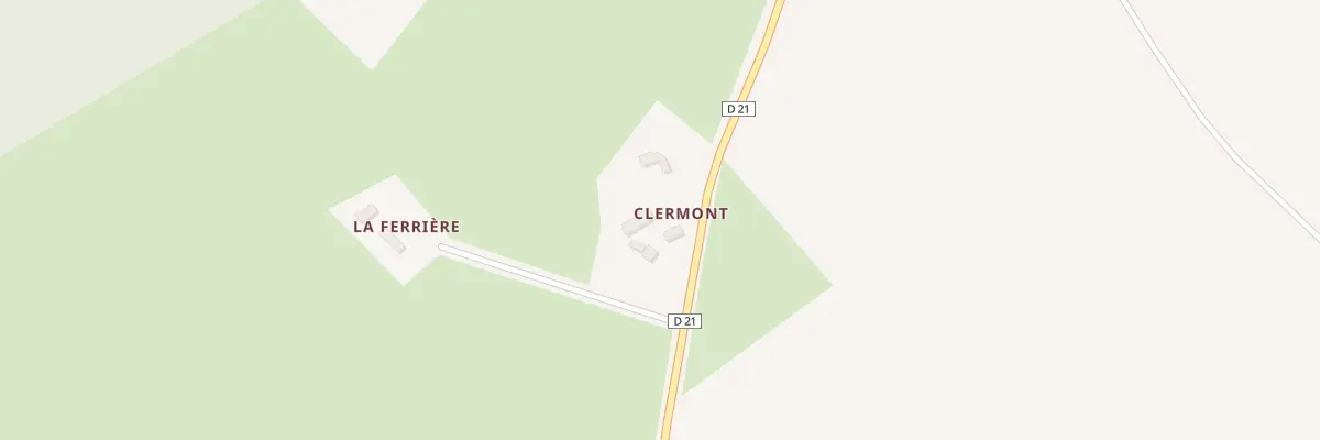 Plan du 1 Clermont à Ségrie