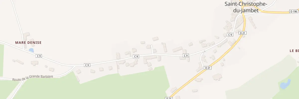 Plan du 26 Rue de la Reine Berthe à Saint-Christophe-du-Jambet