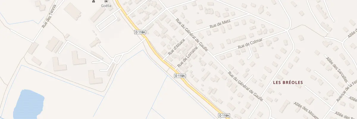 Plan du 12 Rue de Lorraine à Blonville-sur-Mer