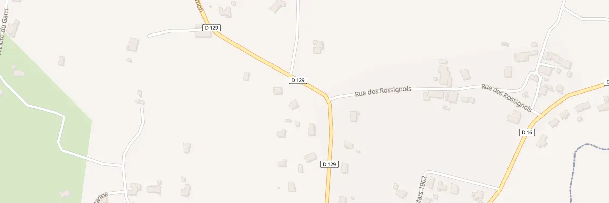 Plan du 2 Le Cosse à Mongauzy