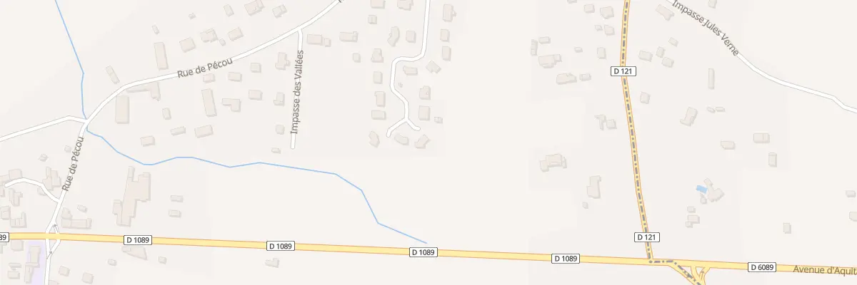 Plan du 9999 Barail de Pécou à Gours