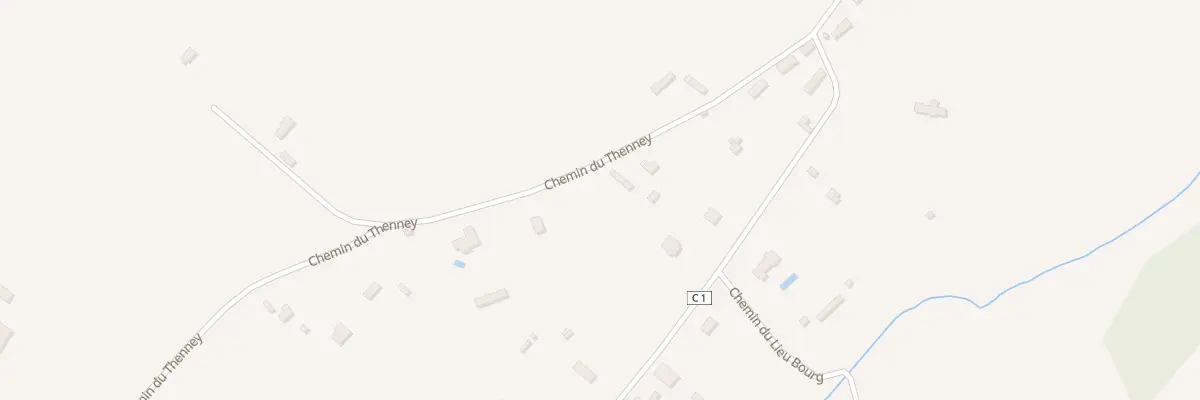 Plan du 203B Che du Thenney à Saint-Pierre-Azif