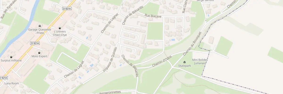 Plan du 19 Rue du Tourmalet à Juillan