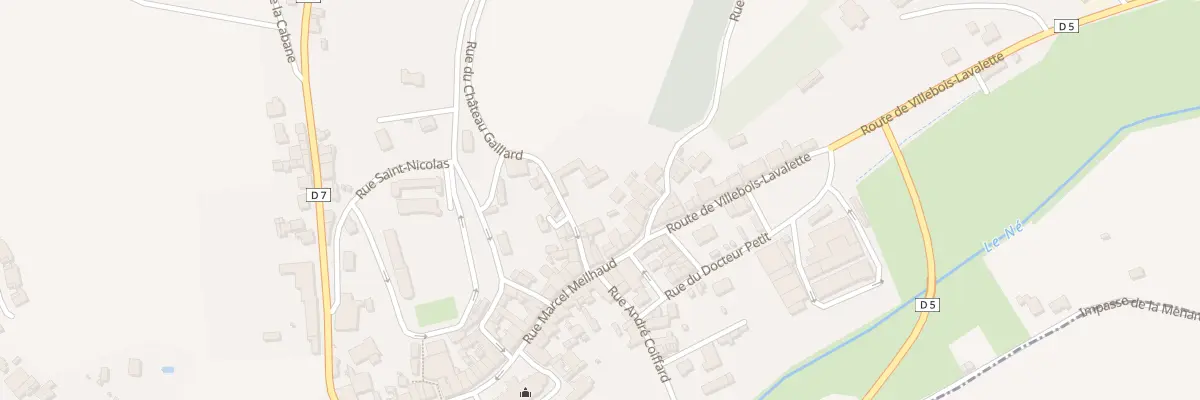 Plan du 4 Rue du Château Gaillard à Coteaux-du-Blanzacais