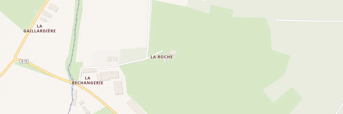Plan du 5397 La Roche à Luché-Pringé