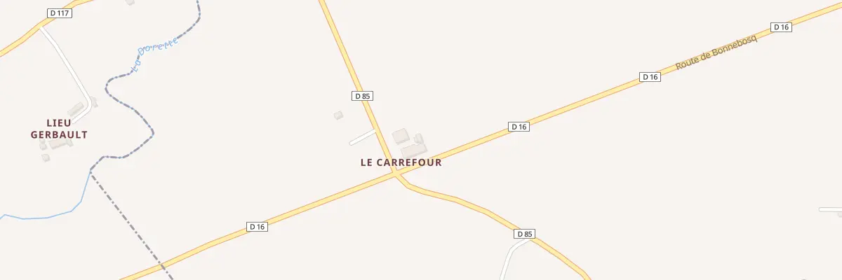 Plan du 20 Rte de Dozulé à Léaupartie