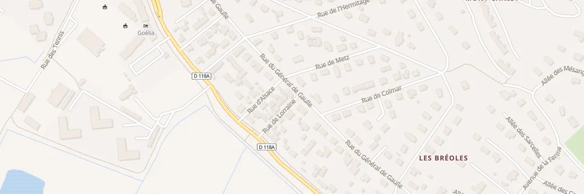 Plan du 46 Rue du Gen de Gaulle à Blonville-sur-Mer