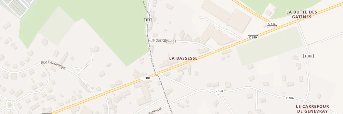 Plan du 12 Rue de la Bassesse à Saint-Ouen-de-Mimbré