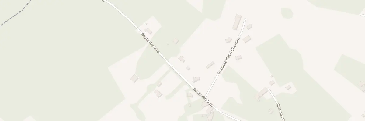 Plan du 554 Rte des Vins à Montpeyroux