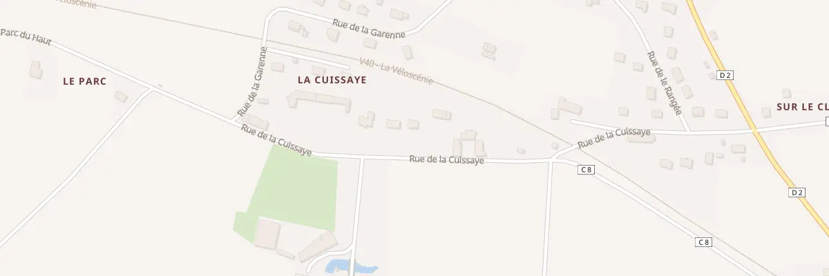 Plan du 24 Rue de la Cuissaye à Lonrai