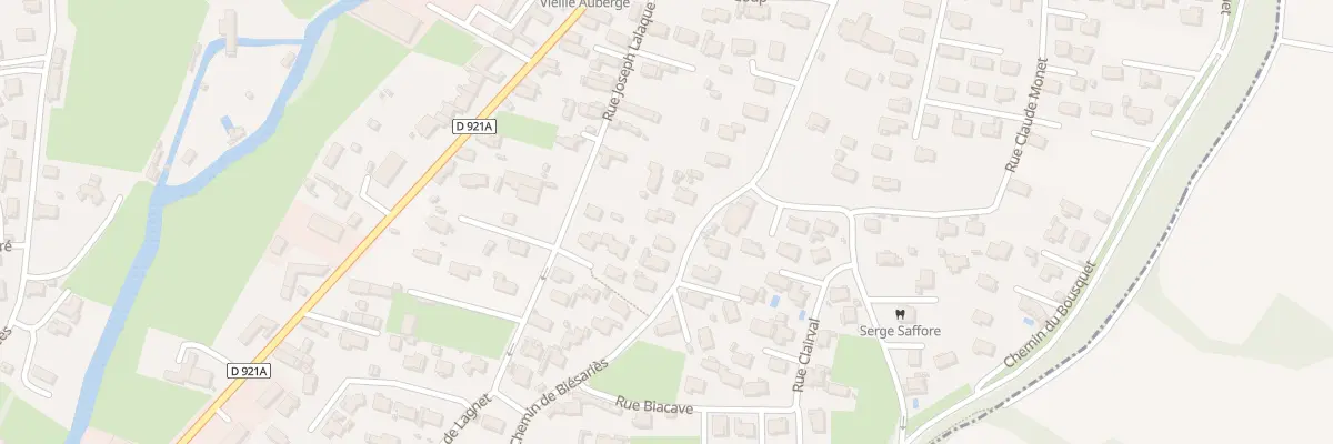 Plan du 27 Che de Biésariès à Juillan