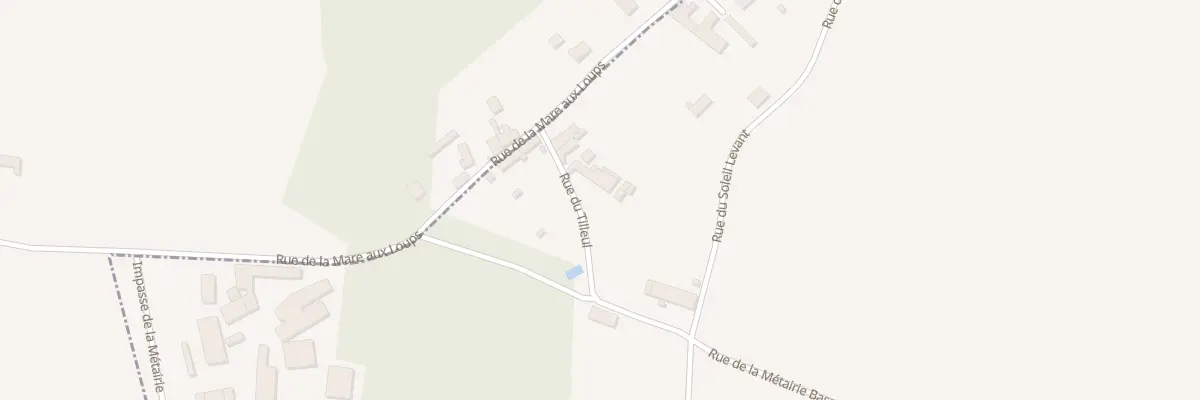 Plan du 8 Rue du tilleul à Alloinay