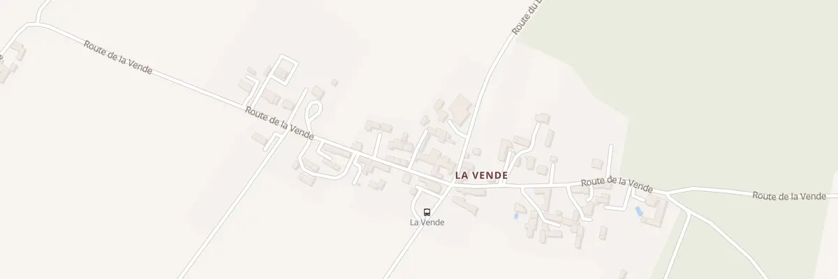 Plan du 100 Rte de la Vende à Allonnes