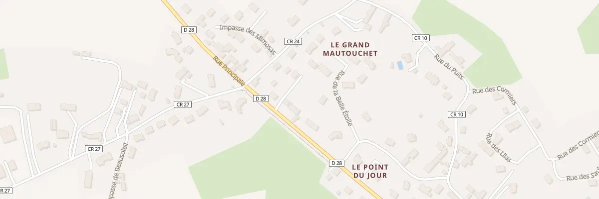Plan du 50 Rue Principale à La Quinte