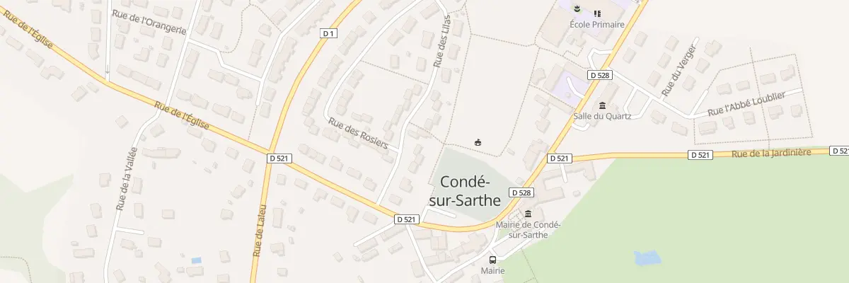 Plan du 14 Rue des Lilas à Condé-sur-Sarthe