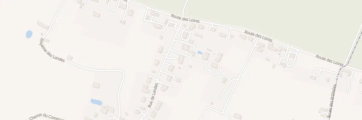 Plan du 21 Rue des Landes à Allonnes